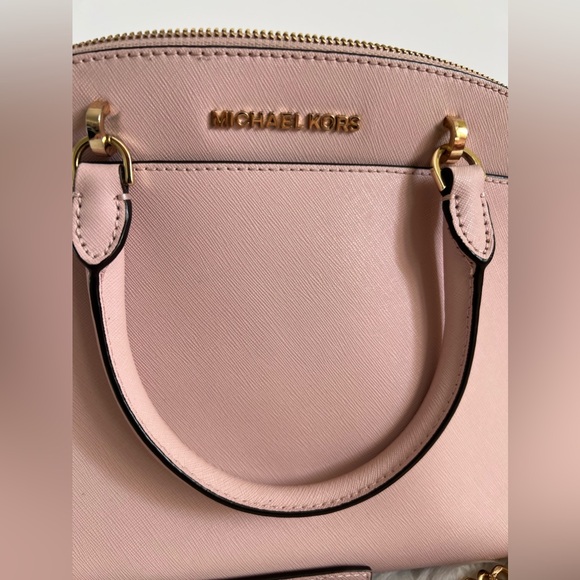 Michael kors pink large crossbody/hand dome bag - Picture 3 of 11